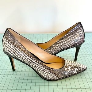 Coach Snake Skin Heels